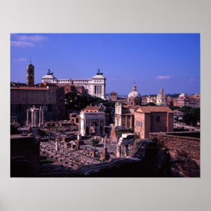 Affiche Forum Rome