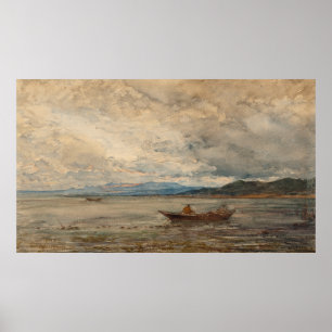 Affiche Fos, Environs De Martigues - Félix Ziem