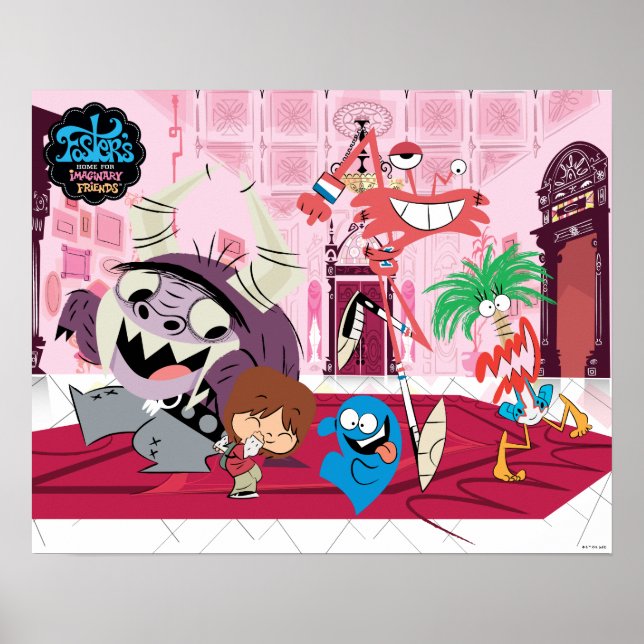 Affiche Foster's Home for Imaginary Friends | Danse (Devant)