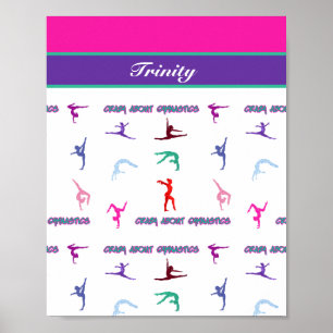 Affiche Fou de la gymnastique