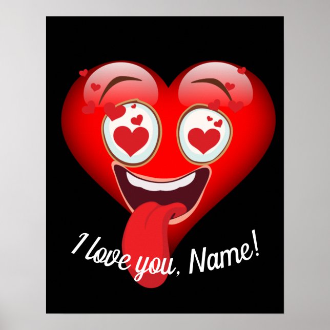 Affiche Fou en amour (Devant)