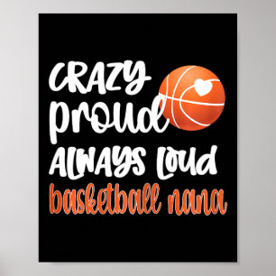 Affiche Fou Fier Toujours Loud Bysketbyll Nana Grandma