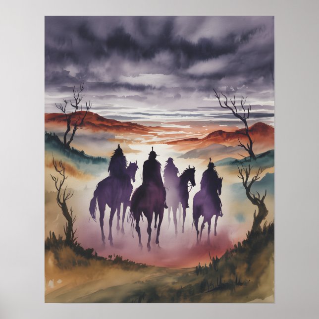 Affiche Four Horsemen (Devant)