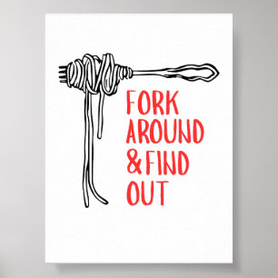 Affiche Fourchette autour et découvrez Funny Pasta 