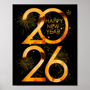 Affiche Fournitures pour fête du Nouvel An 2026 tenue asso