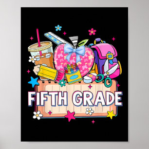 Affiche Fournitures Preppy Cinquième année Joyeux dernier