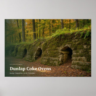 Affiche Fours à coke de Dunlap Sequatchie County — Art IA