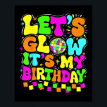 Affiche Fous son My Birthday Party Glowers 80s Group<br><div class="desc">Fous son My Birthday Party Glowers 80s Équipe de groupe</div>