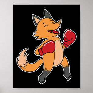 Affiche Fox fait la boxe