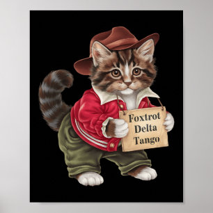 Affiche Foxtrots Delta Tangos résiste à la forêt nationale