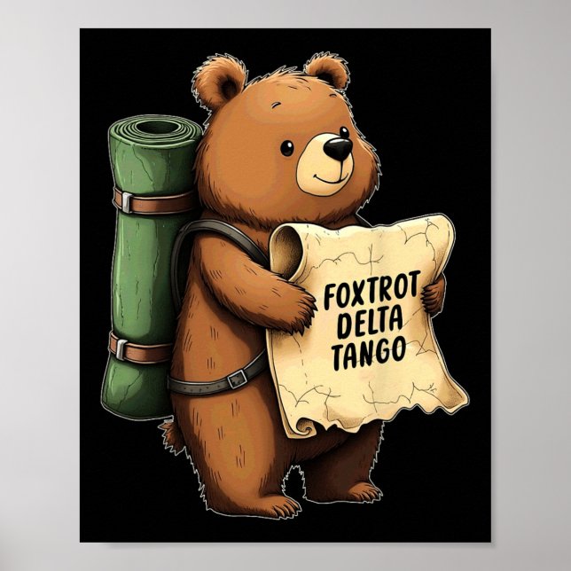 Affiche Foxtrots Deltas Tangos Les Parcs Nationaux Résiste (Devant)