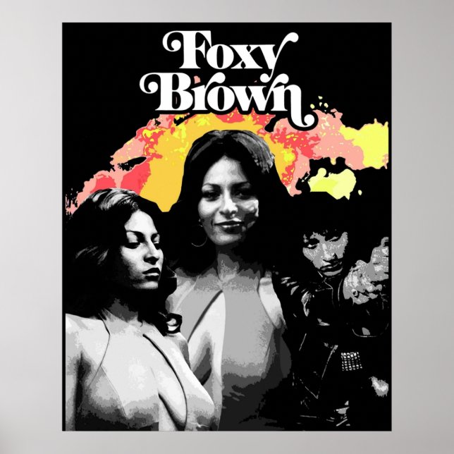 Affiche Foxy Brown 74 (Devant)