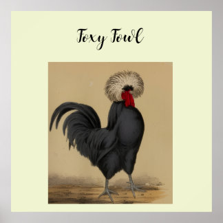 Affiche Foxy Fowl