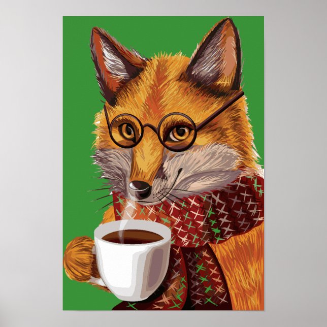 Affiche Foxy Tea Time (Devant)