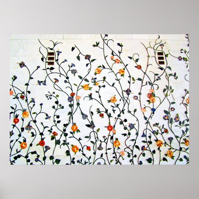 Affiche Foyer de la grande mosquée Sheikh Zayed (Devant)