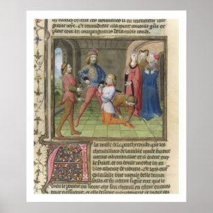 Affiche Fr.120 f.522v adouber de Lancelot de '