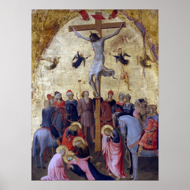 Affiche Fra Angelico La Crucifixion (Devant)
