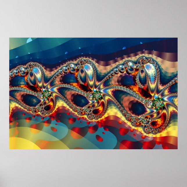 Affiche Fractage galaxique (Devant)