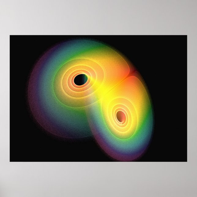 Affiche fractal (Devant)