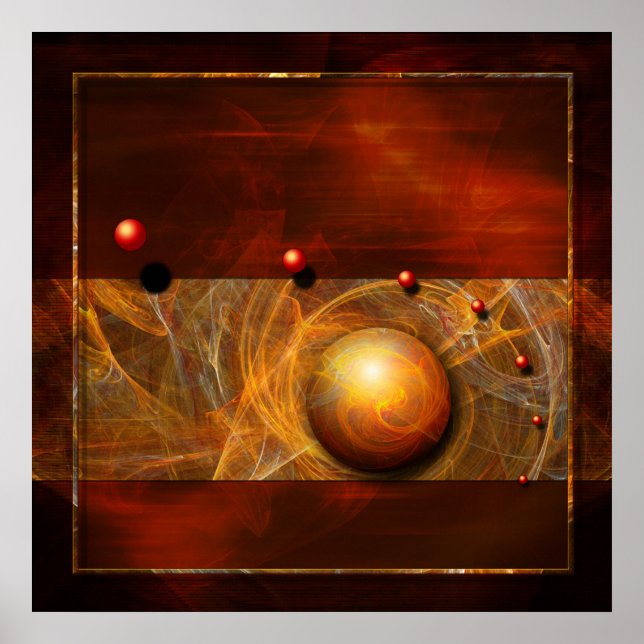 Affiche Fractal-2 (Devant)