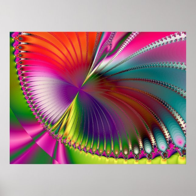 Affiche Fractal 434 (Devant)