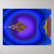 Fractal bleu profond