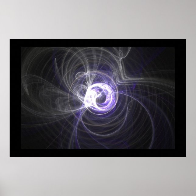 Affiche Fractal Flame : Circles of light (Devant)