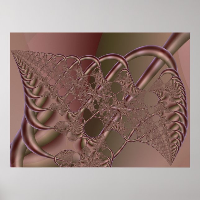 Affiche Fractale 0318041857 (Devant)