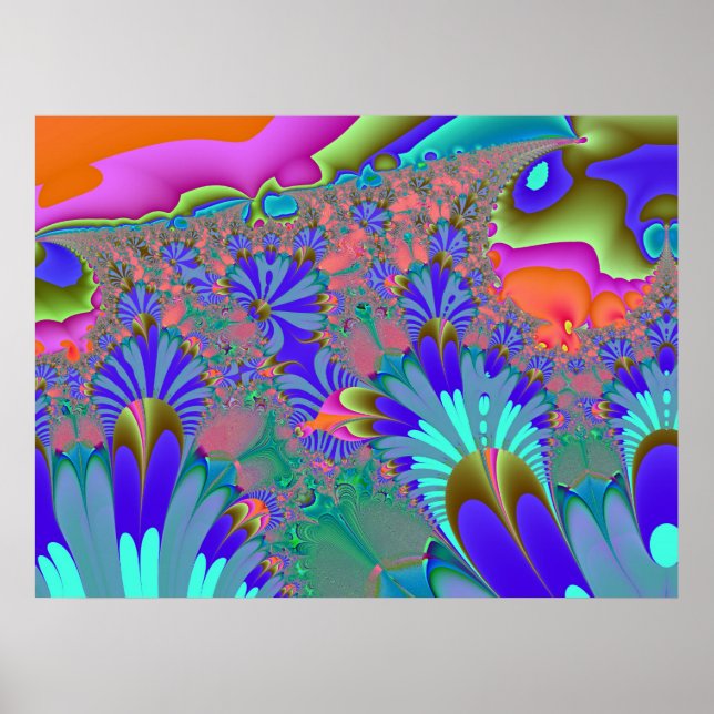 Affiche Fractale 3051-2 (Devant)