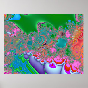 Affiche Fractale 3052