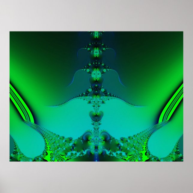 Affiche Fractale 3111 (Devant)