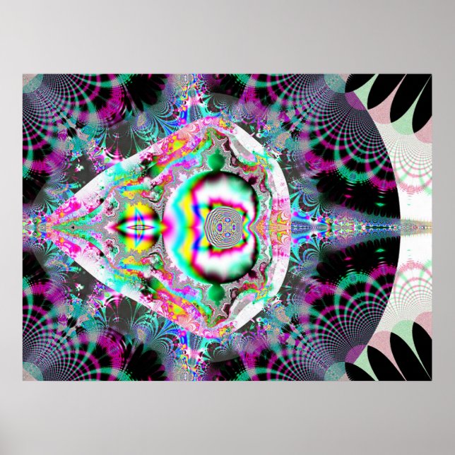 Affiche Fractale 681 (Devant)