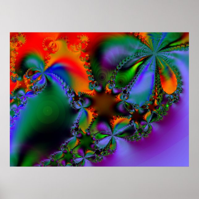Affiche Fractale 826 (Devant)