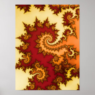 Affiche Fractale de Mandelbrot