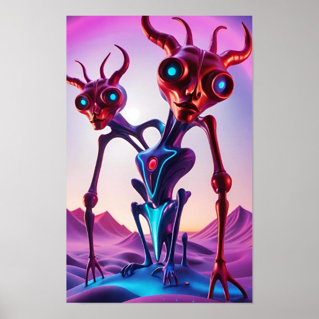 Affiche Fractionner Infinitif - Ken Gage Art (Devant)
