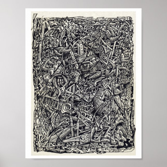 Affiche Fragmenté, par Brian Benson (Devant)