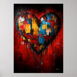 Affiche Fragments d'amour Expression cardiaque expressionn
