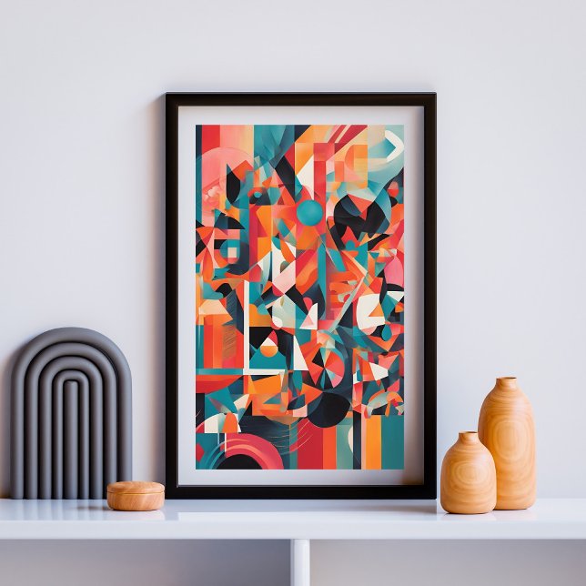 Affiche Fragments de mouvement électrique (Créateur téléchargé)