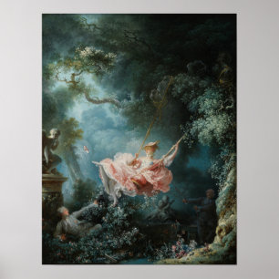 Affiche Fragonard’s The Swing - Peinture classique