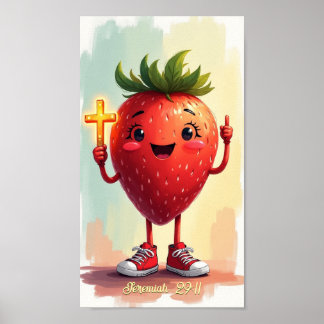 Affiche Fraise