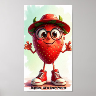 Affiche Fraise