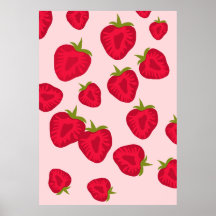 Fraise Abstraite à Matisse
