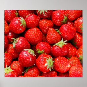 Affiche Fraises