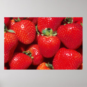 Affiche Fraises