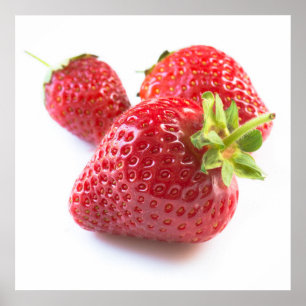 Affiche Fraises