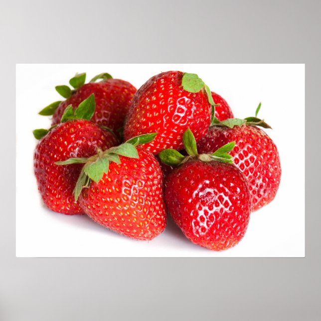 Affiche Fraises (Devant)