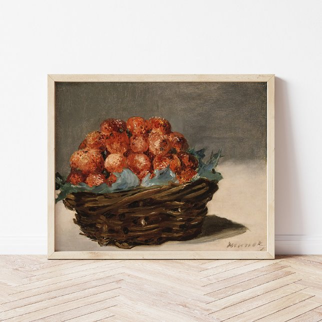 Affiche Fraises | Édouard Manet (Créateur téléchargé)