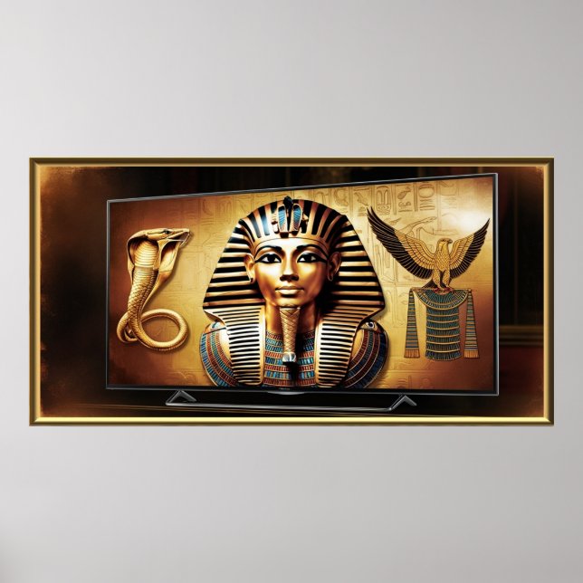 Affiche Frame TV Pharaonique (Devant)
