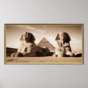 Affiche Frame TV Pharaonique
