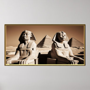 Affiche Frame TV Pharaonique